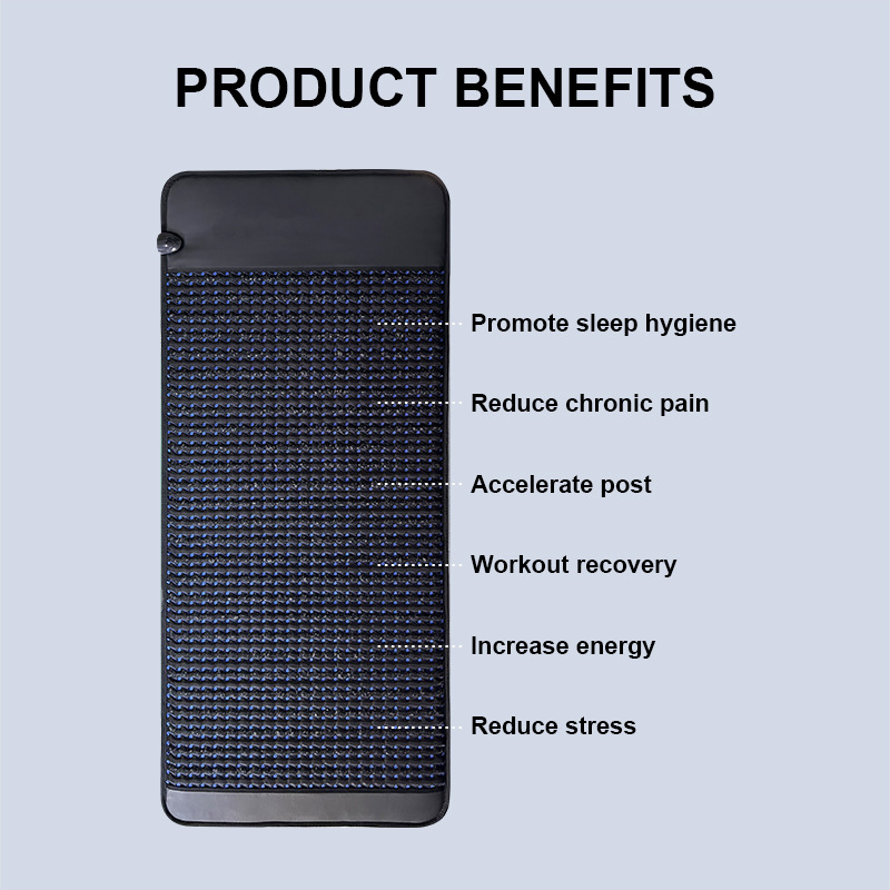 Thermal Therapy Crystal Anion PEMF Mat